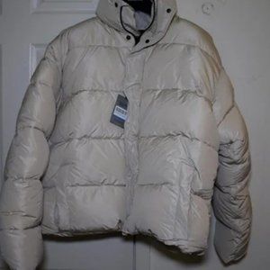 Balenciaga BB PUFFER JACKET Chalky White